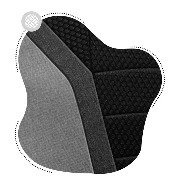 Комп'ютерне крісло для дітей Huzaro Ranger 1.0 Grey Mesh - зображення 3