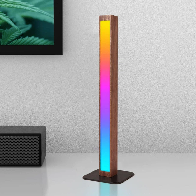 RGB лампа подставка с датчиком звука GOOD (светлая древесина) - Фото 10 RGB лампа подставка с датчиком звука GOOD (светлая древесина) - изображение 10