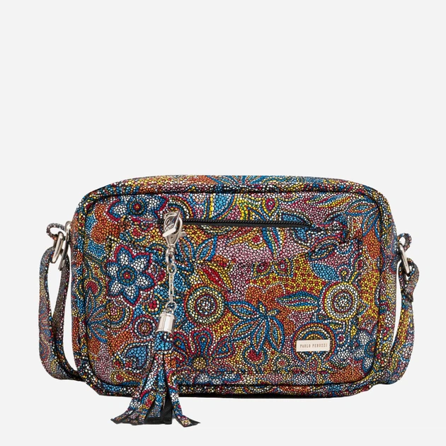 Torebka crossbody	damska ze skóry naturalnej Paolo Peruzzi Z-44-O Wielokolorowa (5904365070034) - obraz 5