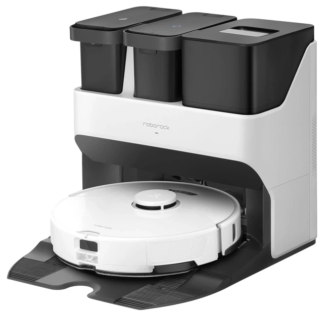 Робот-пилосос миючий Roborock S7 Max Ultra White Функція миття підлоги Станція очищення Створення картки приміщення 67 дБ - зображення 3