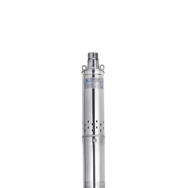 Насос глибинний Gidrotech 3S QGD1,2-100-0,75 кВт з вбудованим конденсатором CV029552 - зображення 3