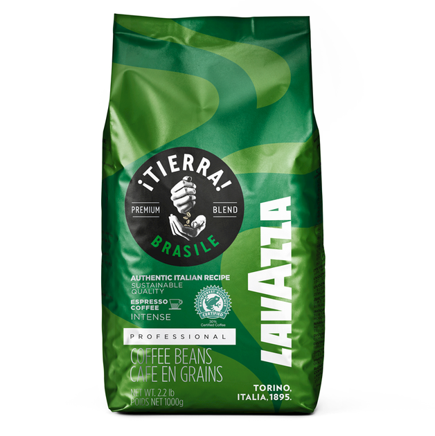 Кава в зернах Lavazza La Reserva de Tierra Brasile Blend 1кг - Фото 1 Кава в зернах Lavazza La Reserva de Tierra Brasile Blend 1кг - зображення 1