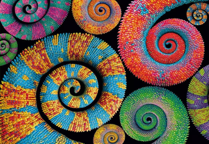 Puzzle Clementoni Color Boom Curly Tails 500 elementów (8005125355198) - obraz 2