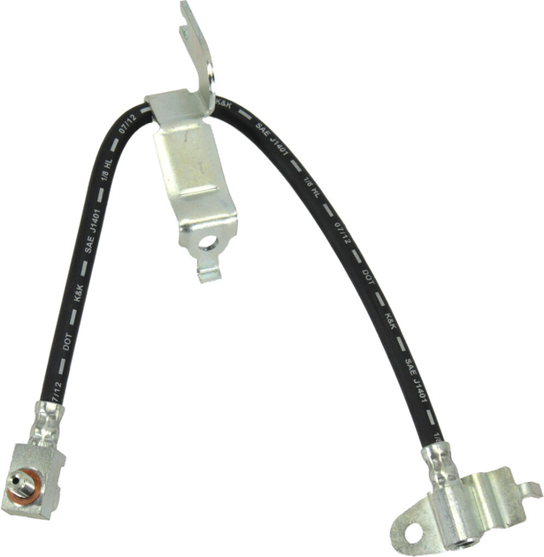 Шланг гальмівний F. Transit 2.0, 2.4TDCi з00-06р.в. перед. лів. (K+K) FT2540 K&K (FT2540) - изображение 1