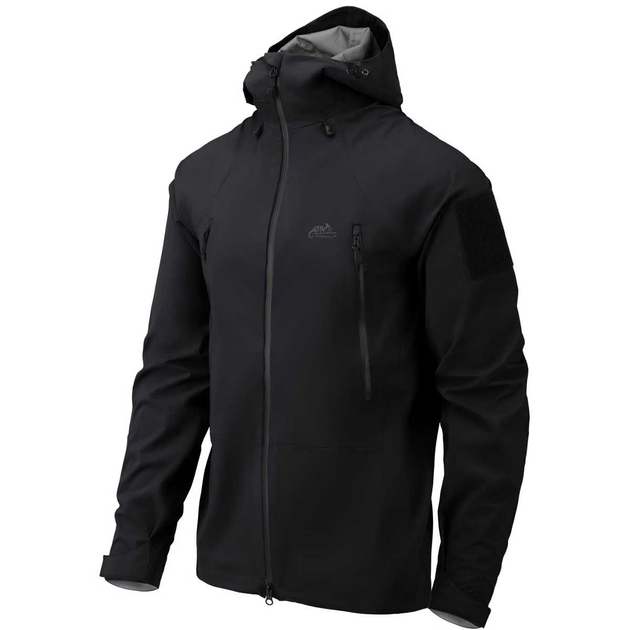 Куртка Helikon-Tex SQUALL Hardshell - TorrentStretch, Black 3XL/Regular (KU-SHJ-TR-01) - изображение 1