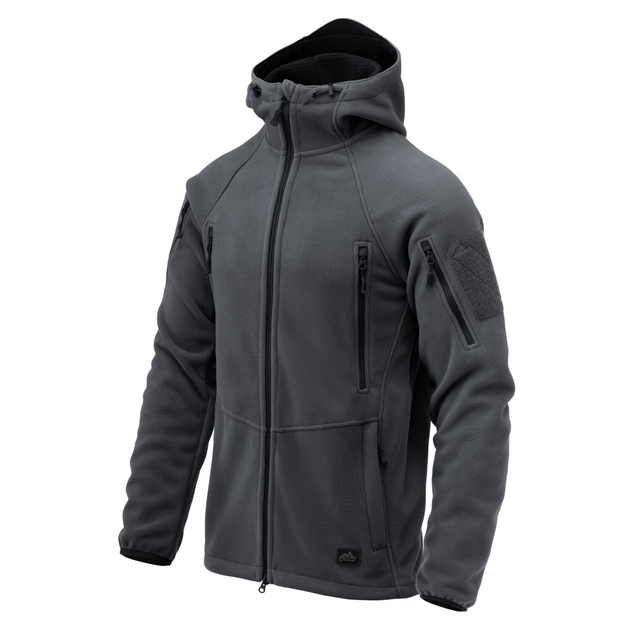 Куртка Helikon-Tex PATRIOT Mk 2 - Hybrid Fleece, Shadow Grey/Black XL/Regular (BL-PJ2-FH-3501A) - зображення 1