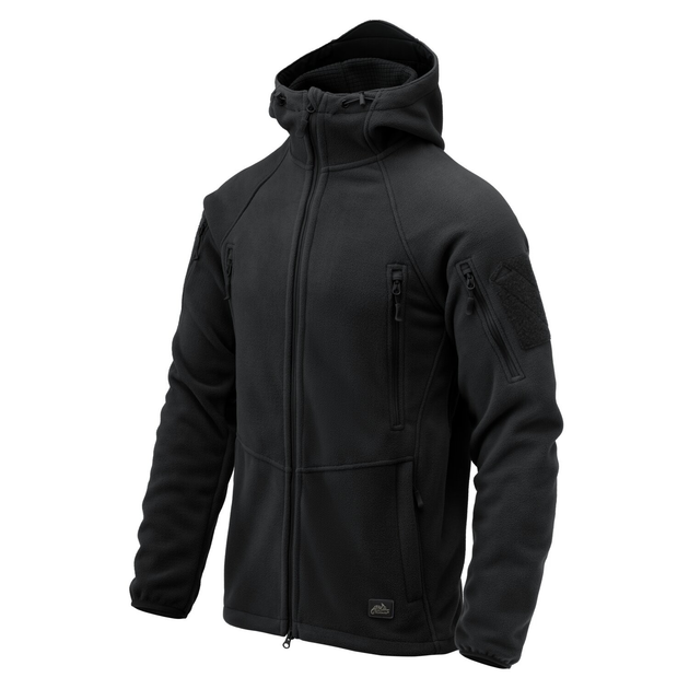 Куртка Helikon-Tex PATRIOT Mk 2 - Hybrid Fleece, Black L/Regular (BL-PJ2-FH-01) - зображення 1