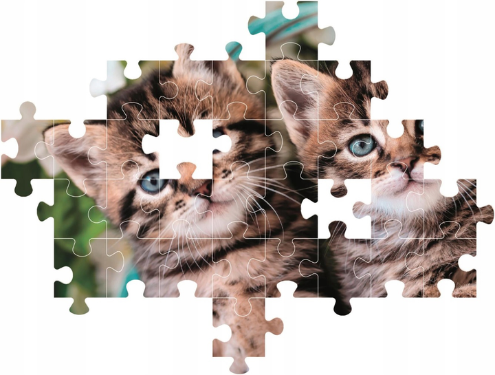 Пазли Clementoni Super Color Lovely Kitty Twins 60 елементів (8005125265992) - зображення 3