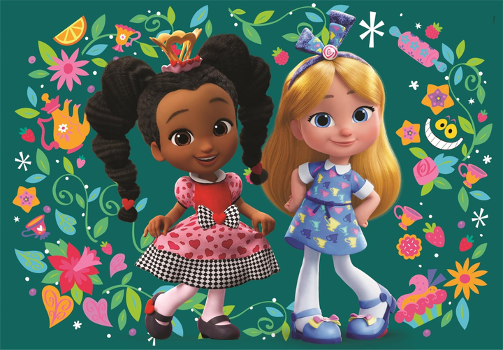 Puzzle Clementoni Super Kolor Alice’s Wonderland Bakery 2 po 60 elementów (8005125248148) - obraz 3