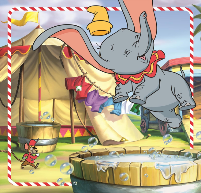 Пазли Clementoni Super Color Disney Classic 3 х 48 елементів (8005125253029) - зображення 4