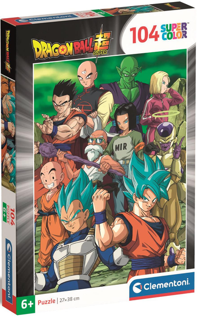 Puzzle Clementoni Super Kolor Dragon Ball 104 elementy (8005125257577) - obraz 1