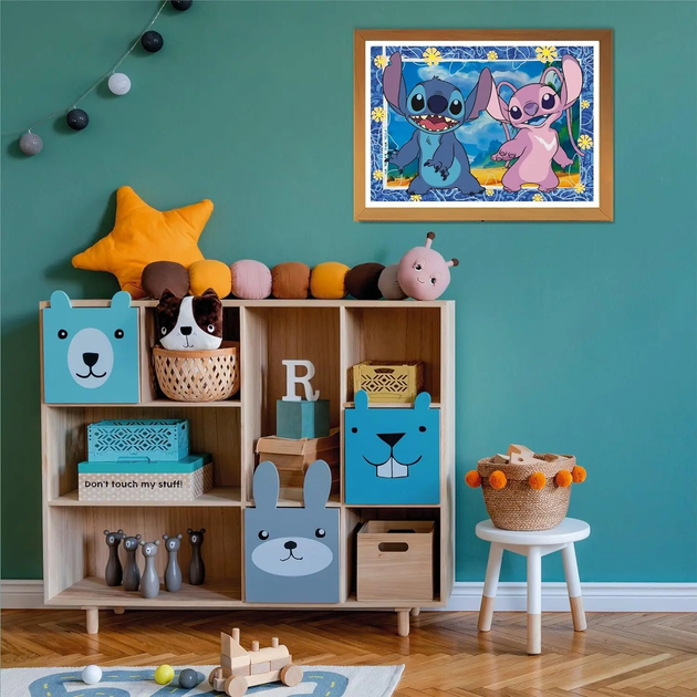Puzzle Clementoni Super Kolor Stitch 104 elementy (8005125275731) - obraz 3