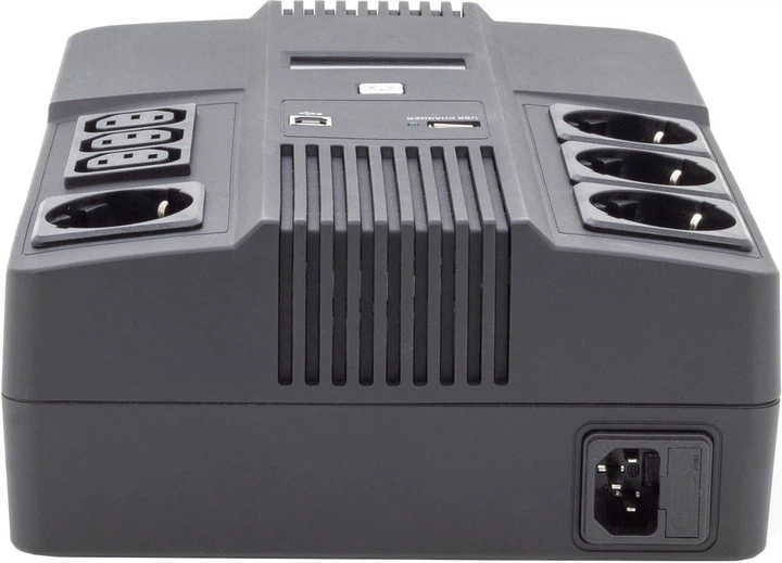 UPS Digitus All-in-One 600VA Black (DN-170110) - obraz 3
