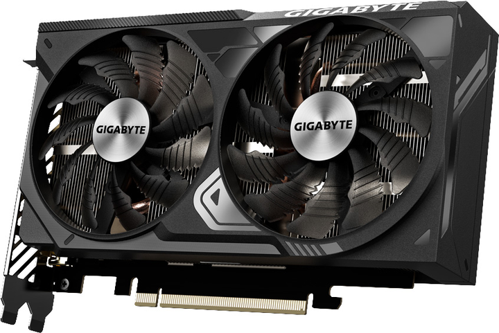 Видеокарта Gigabyte PCI-Ex GeForce RTX 4070 WINDFORCE 2X OC V2 12G 12GB GDDR6 (192bit) (2490/20000) (HDMI, 3 x DisplayPort) (GV-N4070WF2OCV2-12GD) - изображение 3