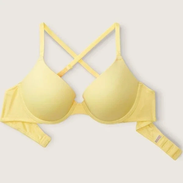 Бюстгальтер Victoria´s Secret Pink жовтий 80B - Фото 2 Бюстгальтер Victoria´s Secret Pink жовтий 80B - зображення 2
