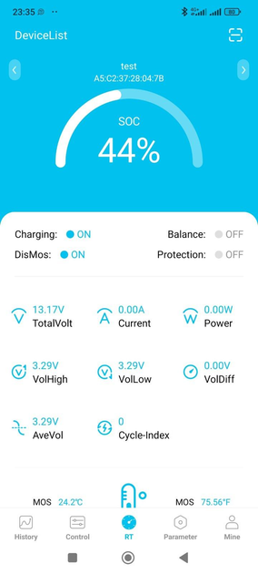 Аккумулятор LiFePo4 (литий железо фосфатный) Jsdsolar J12100 LiFePO4 12V (12,8V) - 100 Ah (1280Wh) (BMS 100A/100A) пластик bluetooth - изображение 2