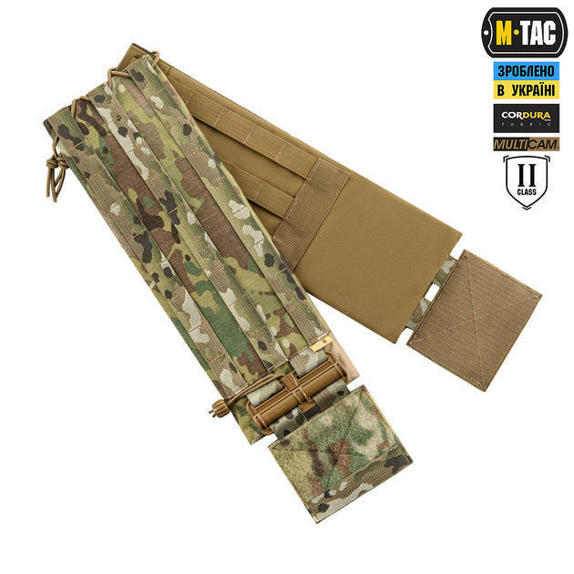 Камербанд M-Tac з балістичними пакетами 2 клас для Cuirass Elite Multicam XL/2XL - зображення 1