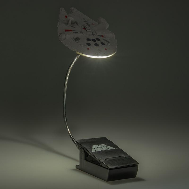 Lampka do czytania Paladone Star Wars Millennium Falcon (5056577728033) - obraz 5