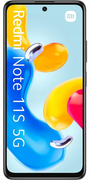 Smartfon Xiaomi Redmi Note 11S 5G 4/128GB Midnight Black (6934177783272) - obraz 3
