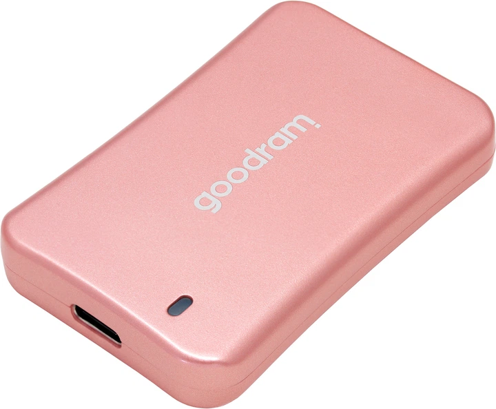 Dysk SSD Goodram HX200 500GB USB 3.2 Type-C Rose Gold (SSDPR-HX200-500-RG) External - obraz 2