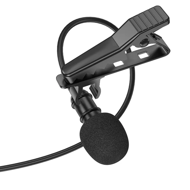 Микрофон-петличка BOROFONE BFK11 Elegant lavalier microphone iP Black ...