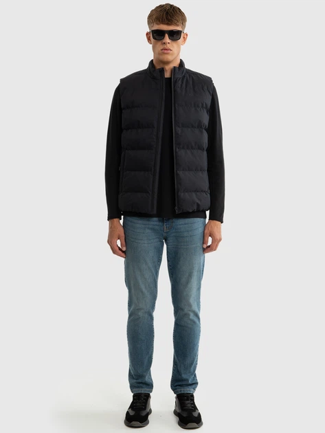 Longsleeve męski Big Star Daprist 906 XL Czarny (5900714767396) - obraz 4