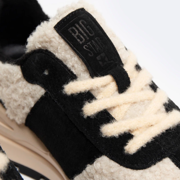 Sneakersy damskie zimowe skórzane Big Star Oo274A318 906 41 Czarne (5900714811532) - obraz 3