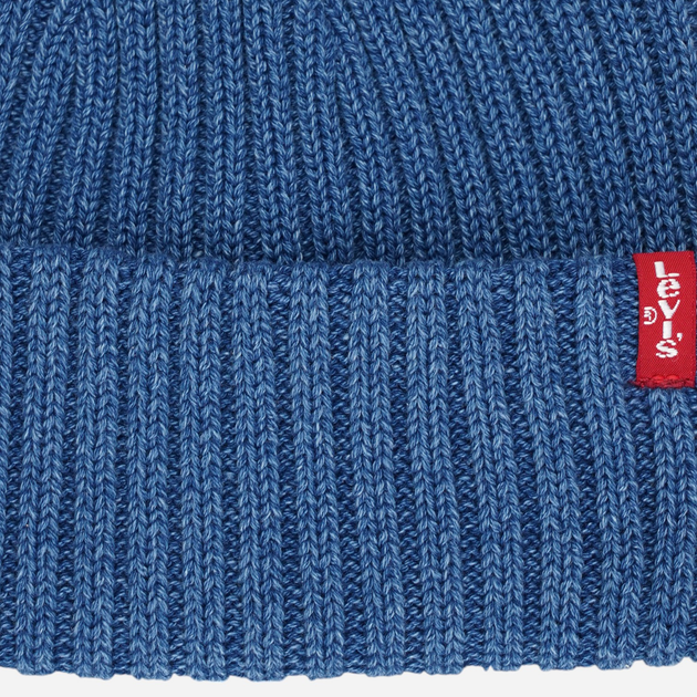 Czapka beanie Levi's 225345-6-18 One Size Niebieska (7613325716711) - obraz 3