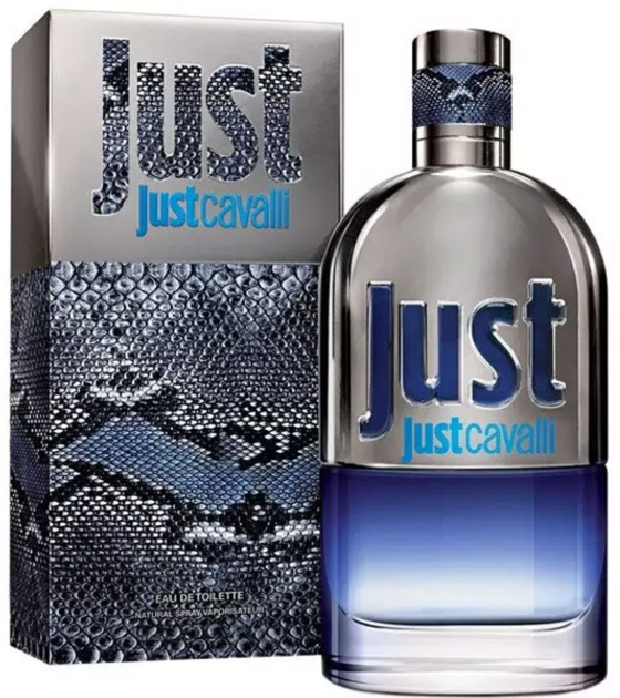 Туалетная вода для мужчин Roberto Cavalli Just Cavalli Man 90 мл (3607346236581) - Фото 1 Туалетная вода для мужчин Roberto Cavalli Just Cavalli Man 90 мл (3607346236581) - изображение 1