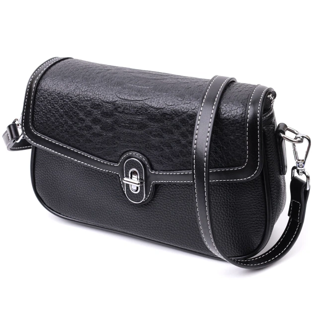 shopin（5点） Жіноча шкіряна сумка Vintage 24,5х15х7,5 см (sum0026576
