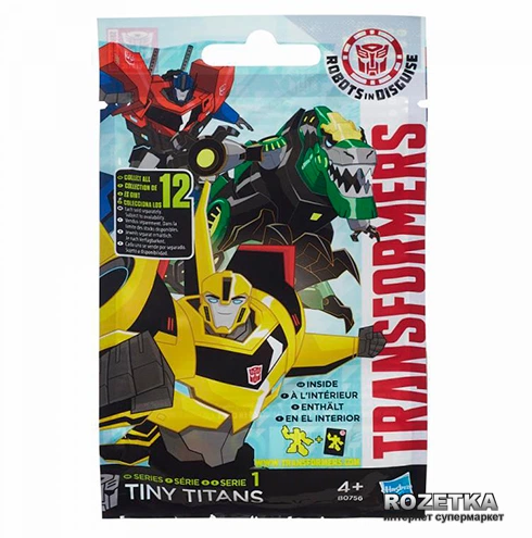 Мини-трансформер Transformers Robots in Disguise Tiny Titans