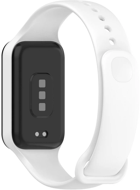 Ремешок силиконовый MRK для Mi Smart Band 8 Active / Redmi Smart Band 2 Белый (mrk3764) - изображение 2