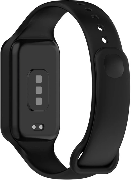 Ремешок силиконовый MRK для Mi Smart Band 8 Active / Redmi Smart Band 2 Черный (mrk3767) - изображение 2