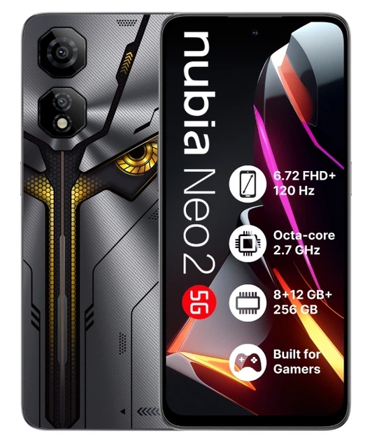 NEO(ネオ) キラ Смартфон ZTE Nubia Neo 2 5G Z2352N 8/256GB Storm Gray_EU – фото