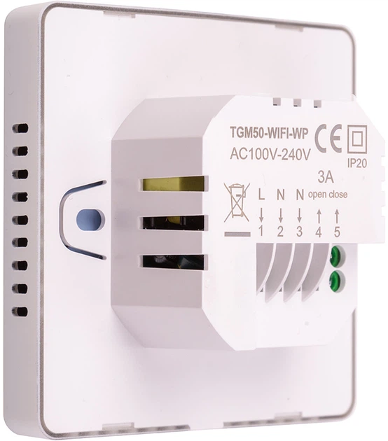 Програмований термостат опалення Beok Controls для керування котлом Wi-Fi (HT260010) - зображення 3