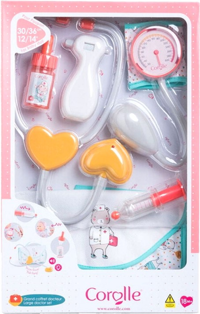 Zestaw lekarski Corolle MPP doll 30 cm Duży (4062013110936) - obraz 3