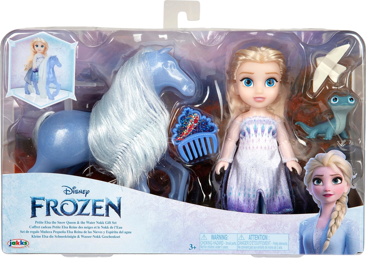 Lalka Elsa & Water Nokk Disney Frozen Petite do opowiadania historii 15 cm (0192995217072) - obraz 1