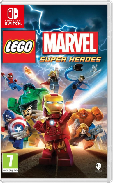 Gra Nintendo Switch LEGO Marvel Super Heroes (Kartridż) (5051893240535) - obraz 1