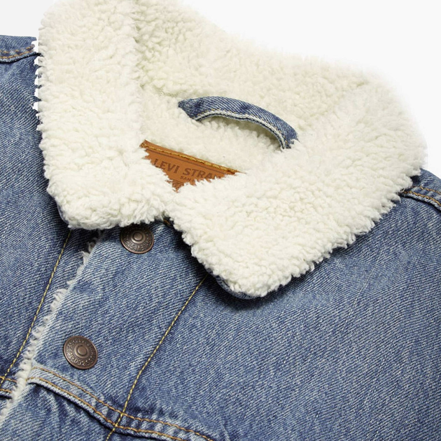 Джинсовая куртка мужская Levi's Type 3 Sherpa Trucker 16365