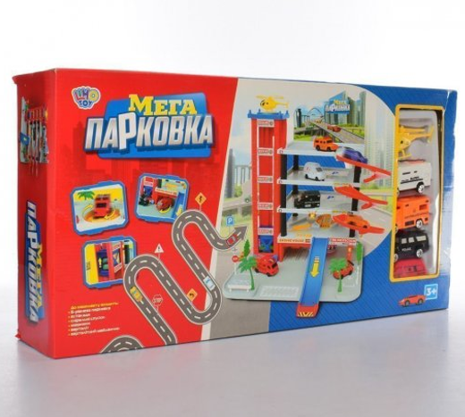 Мега Парковка гараж 5 этажей Limo Toy арт 0845 - Фото 2 Мега Парковка гараж 5 этажей Limo Toy арт 0845 - изображение 2