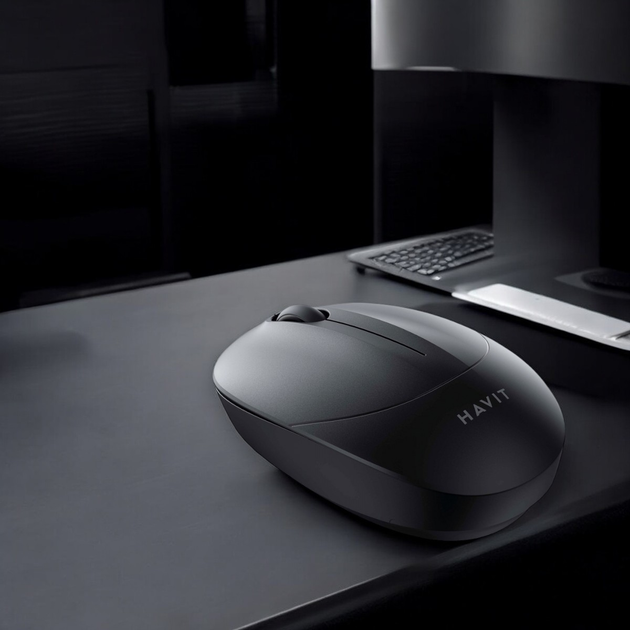 Беспроводная мышь HAVIT HV-MS54GT с 1600 DPI, 2.4 ГГц и USB-приемником - изображение 2
