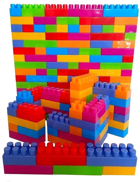 Конструктор Mej-Pol Premium Building Blocks 400 деталей (5906660409618) - зображення 2