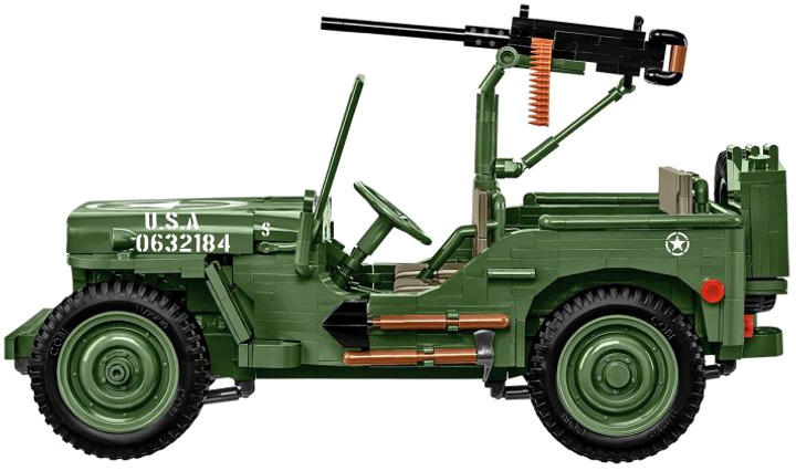 Конструктор Cobi Executive Edition Willys MB & Trailer 1580 деталей (5902251028046) - зображення 3