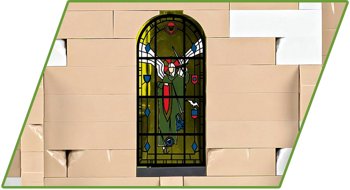 Klocki konstrukcyjne Cobi Historical Collection Kościół Sainte-Mère-Église 2280 elementów (5902251022990) - obraz 5