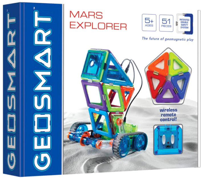 Конструктор магнітний IUVI Games Geo Smart Mars Explorer 51 деталь (5414301249955) - зображення 1