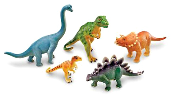 Zestaw figurek Learning Resources Duże dinozaury Ler0786 5 szt (0765023807868) - obraz 2