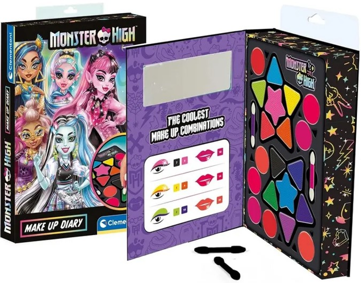 Палетка для макіяжу Clementoni Monster High 50881 (8005125508815) - зображення 2