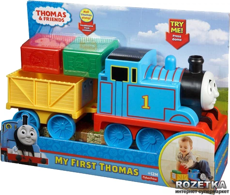 Паровозик Thomas & Friends Мой первый Томас (BCX71) – игрушки с