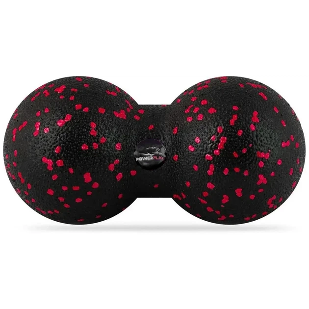 Масажний м'яч подвійний PowerPlay PP-4352 Epp foam peanut ball (d8*16cm.) Чорно/Червоний - Фото 2 Масажний м'яч подвійний PowerPlay PP-4352 Epp foam peanut ball (d8*16cm.) Чорно/Червоний - изображение 2