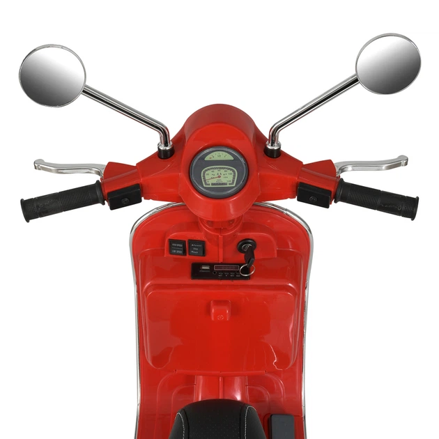 Дитячий електромотоцикл ретро скутер Bambi M 4939EL-3 VESPA